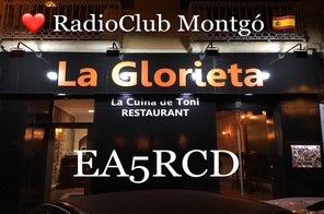 Cene de hermandad anual 2019 de amigos, socios y simpatizantes del RadioClub Montgó EA5RCD...